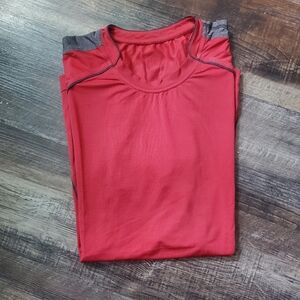 Lululemon Vent Tech Short Sleeve Red Shirt Size L